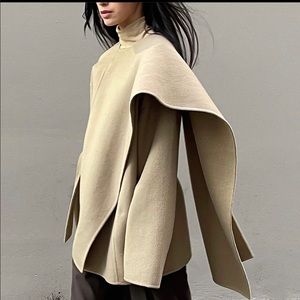 Belted Wool Coat - Oak and Fort